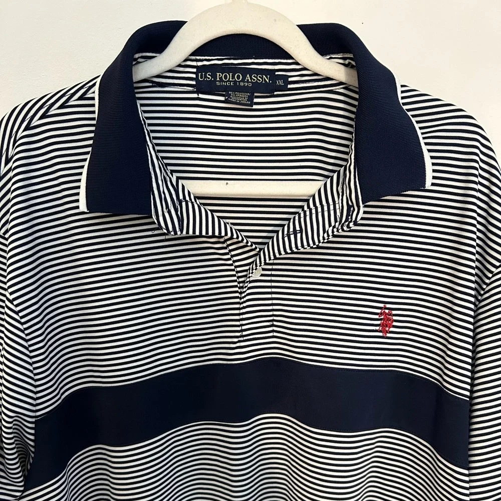 Ralph Lauren Navy & White Polo Shirt